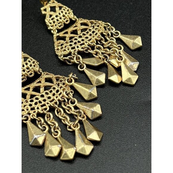 💜 Stella & Dot Alila Lace Necklace and Earring Set of 2 - Picture 8 of 13